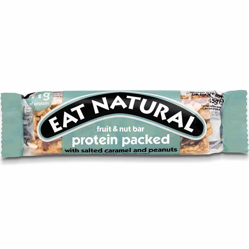 Eat Natural Protein Riegel salted Caramel & Peanuts 45g MHD:30.3.21