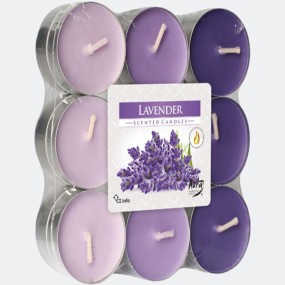 Teelichter Duft 18er Lavendel