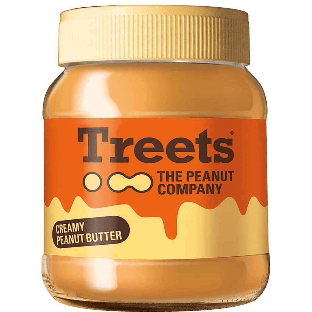 Treets Creamy Peanut Butter 340g MHD:5.5.25