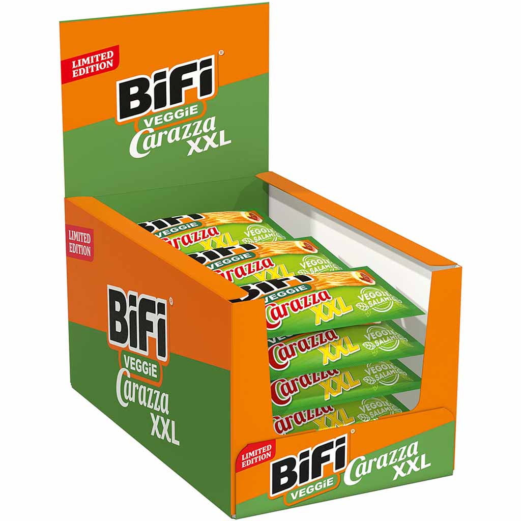 Bifi Veggie Carazza XXL 16x 70g=1120g MHD:29.12.24