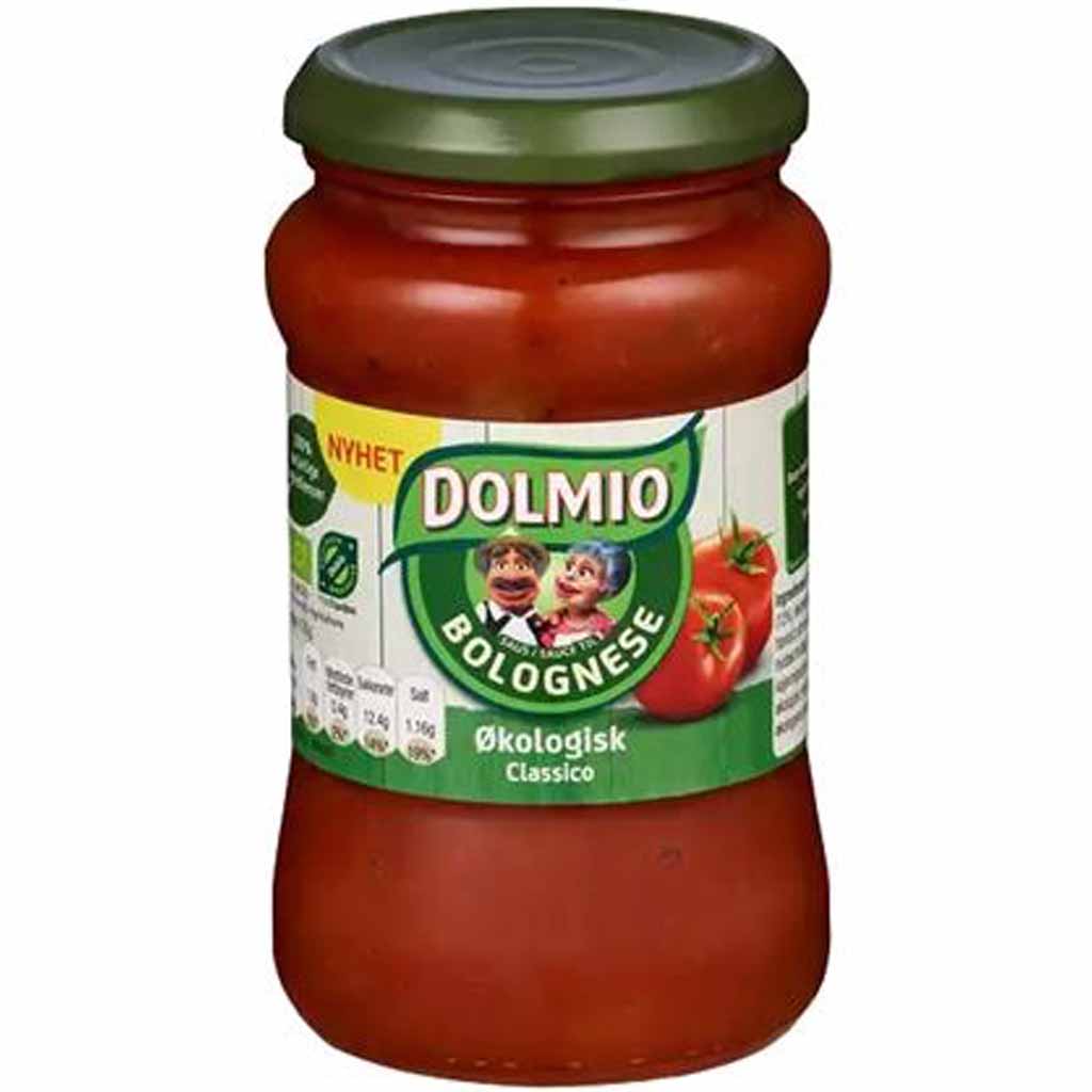 6x Dolmio Bio Pasta Sauce Classico Tomate Basilikum á 350g=2100g MHD:22.10.21