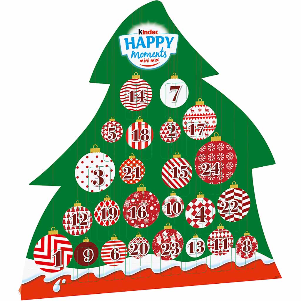 Ferrero kinder Happy Moments Mini Mix Adventskalender 133g