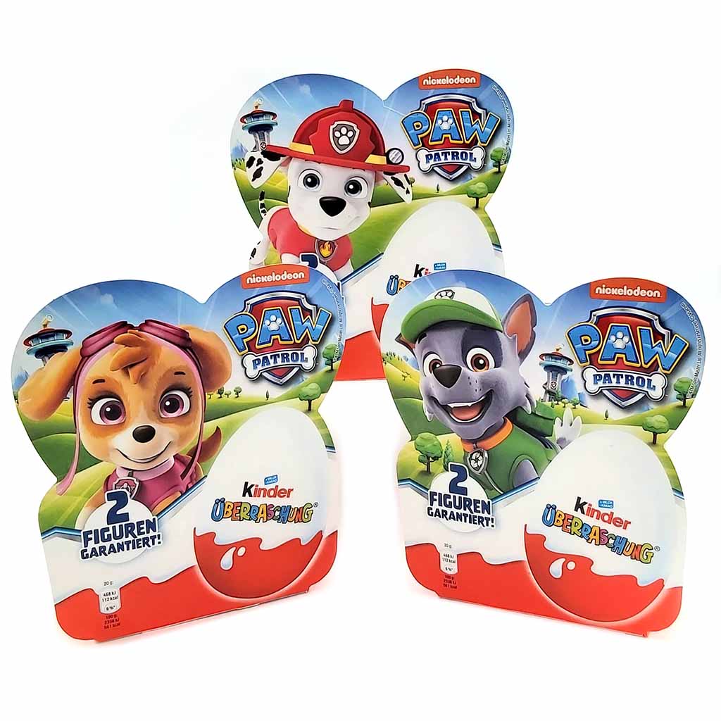 kinder Überraschung Classic-Ei PAW Patrol 4er 80g, 4008400244624