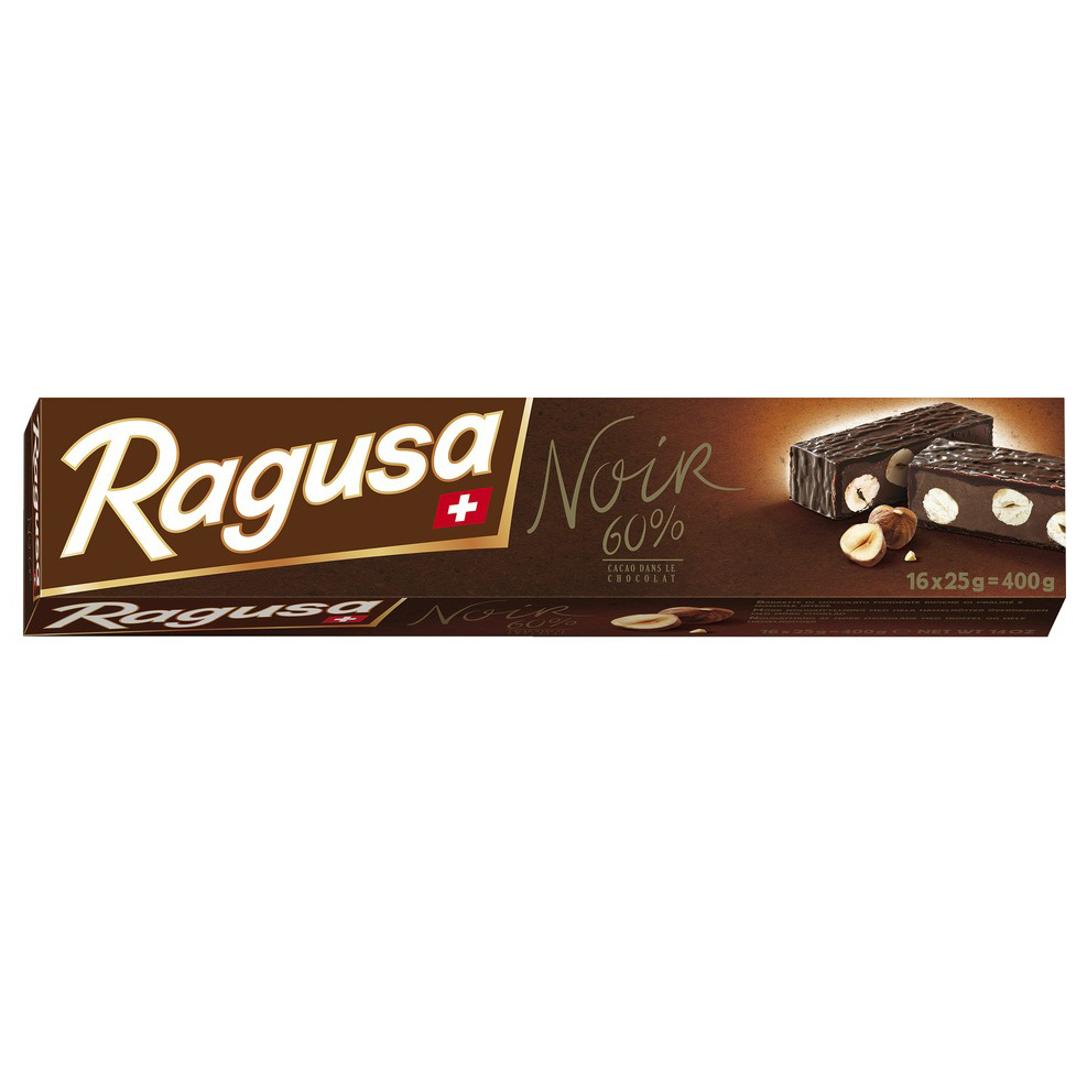 Ragusa Noir 400g Schweizer Premium Schokolade MHD:30.3.25