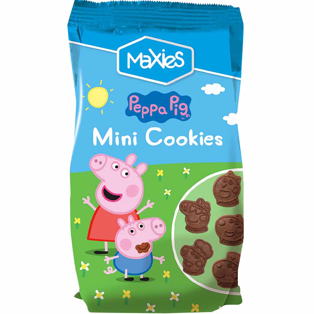 Maxies Peppa Pig Mini Cookies Kakao 100g MHD:30.7.25