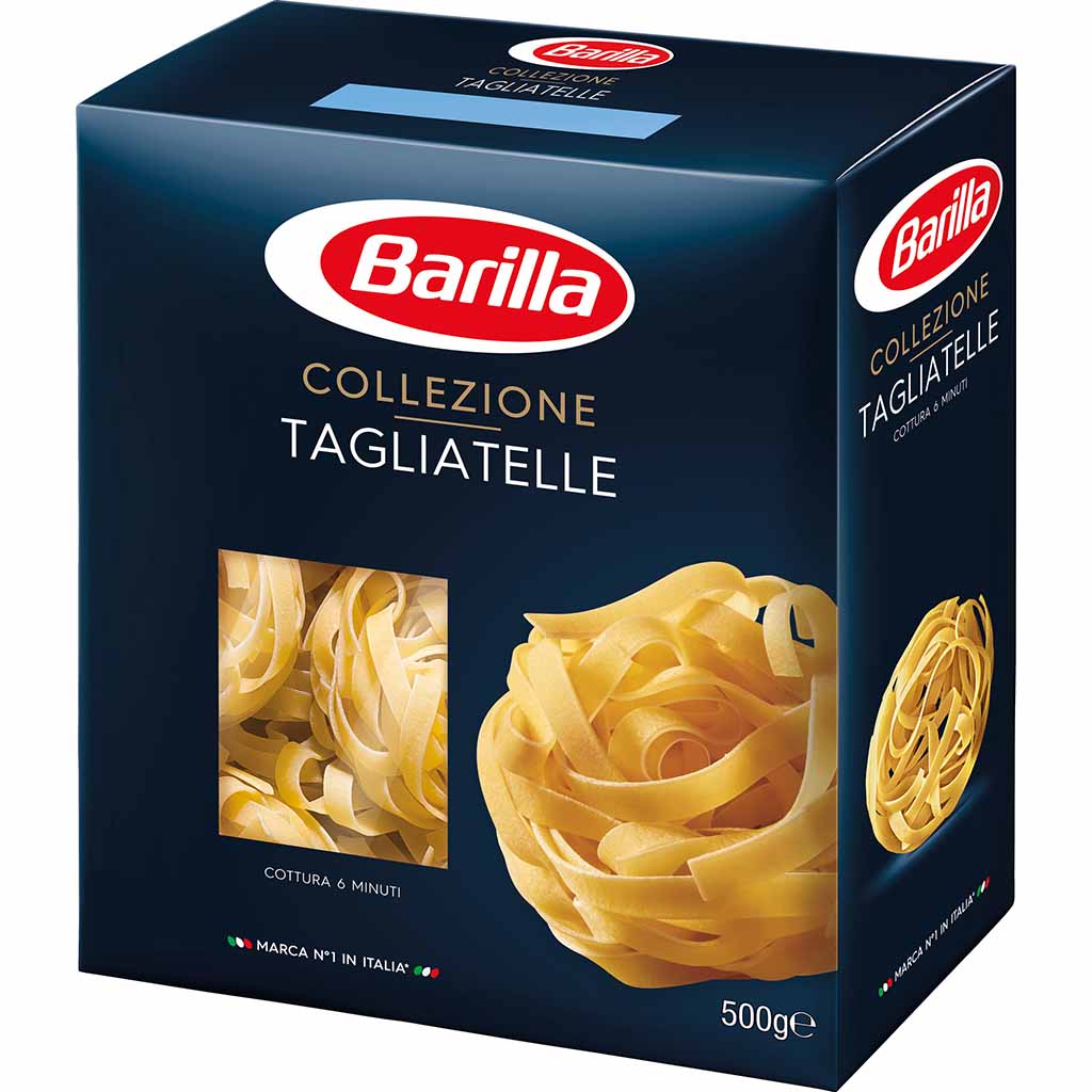 Barilla Nudeln Collezione Tagliatelle 500g MHD:1.12.26