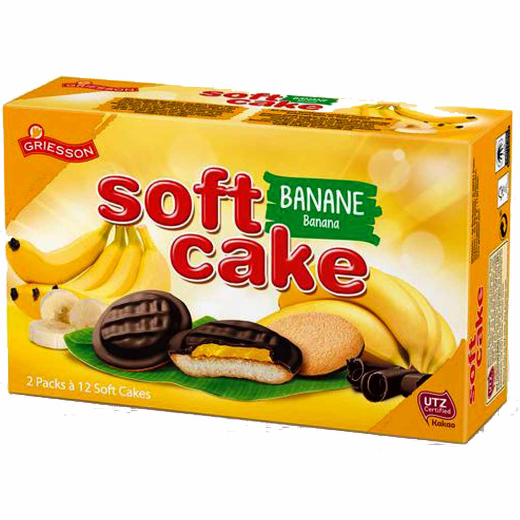 Griesson Soft Cake Banane 300g MHD:1.3.22