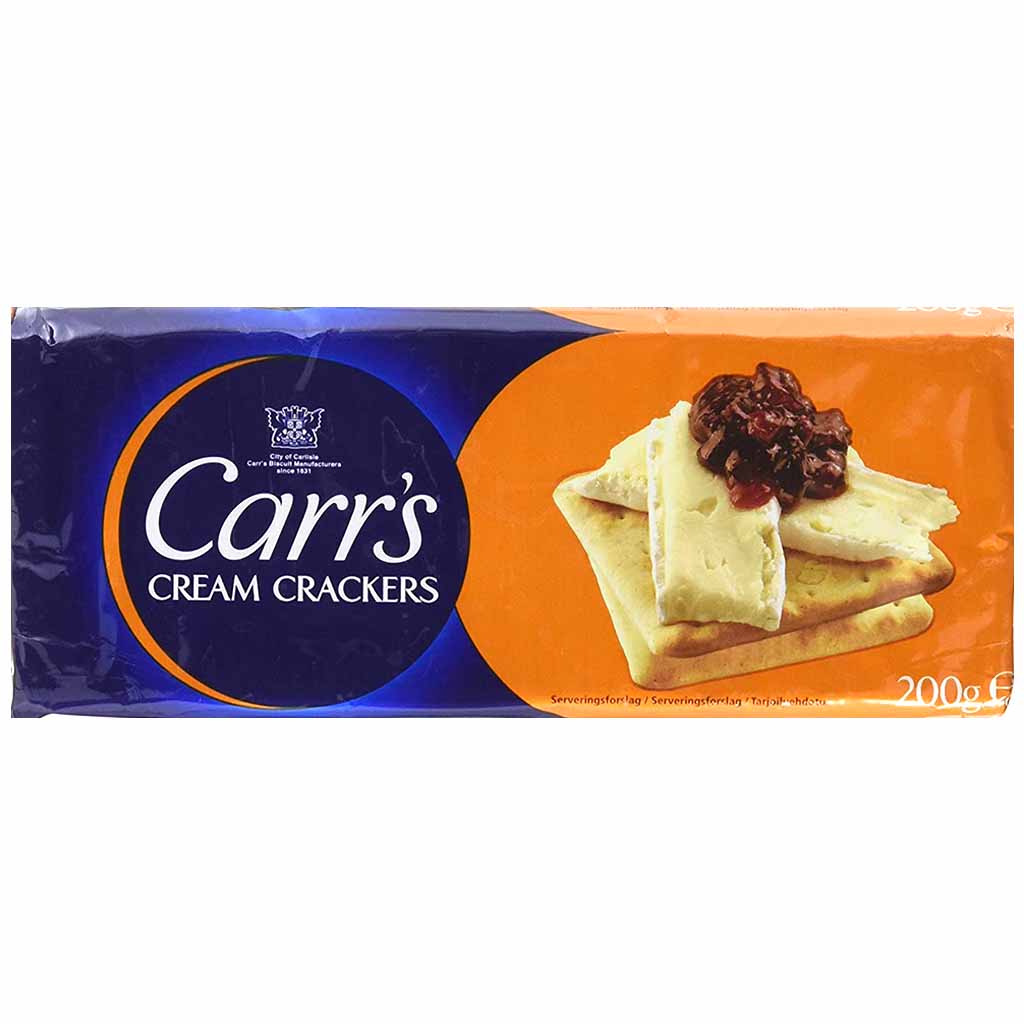 Carr's Cream Crackers 200g MHD:5.10.24