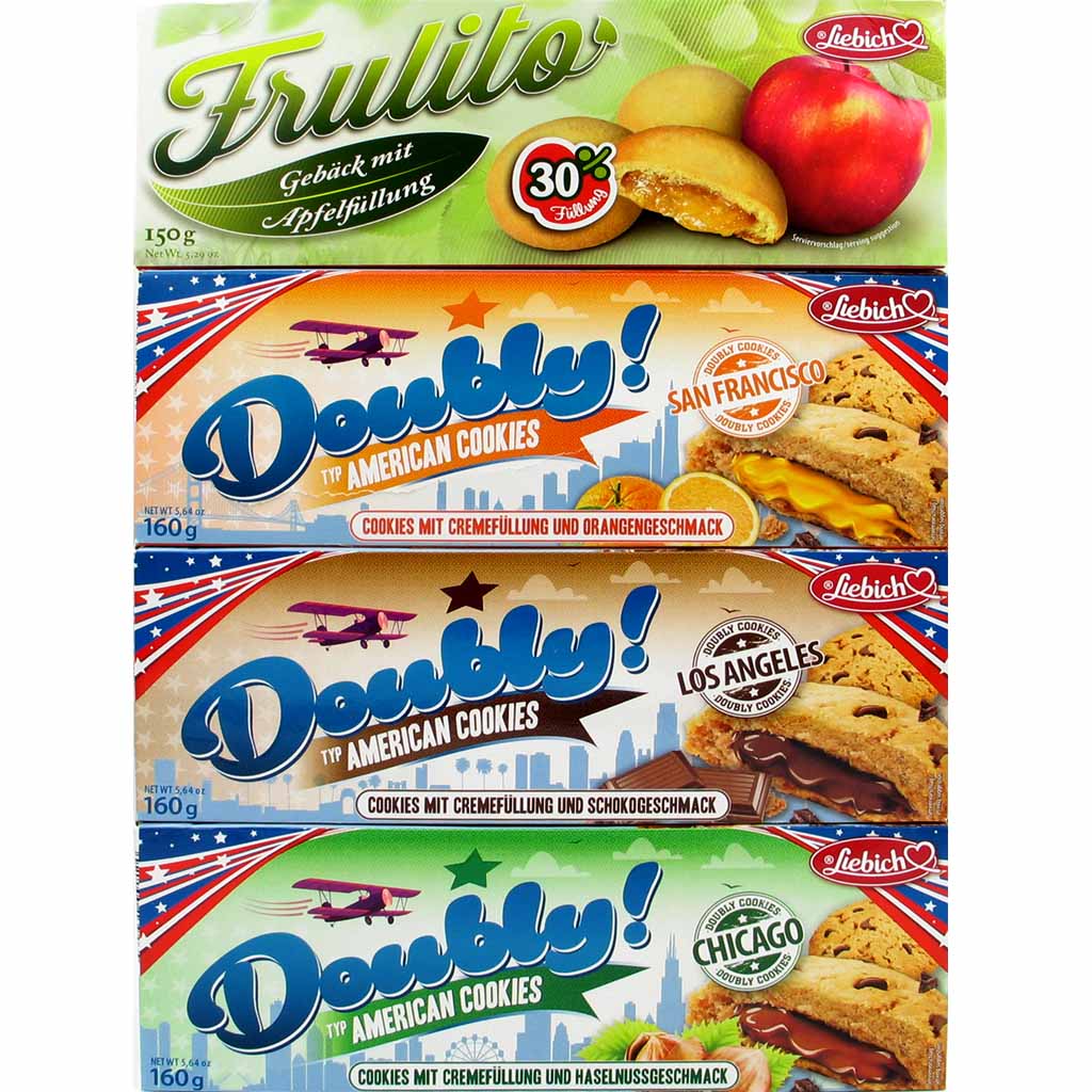 Liebich Frulito Gebäck mit Apfelfüllung 150g MHD:27.6.25