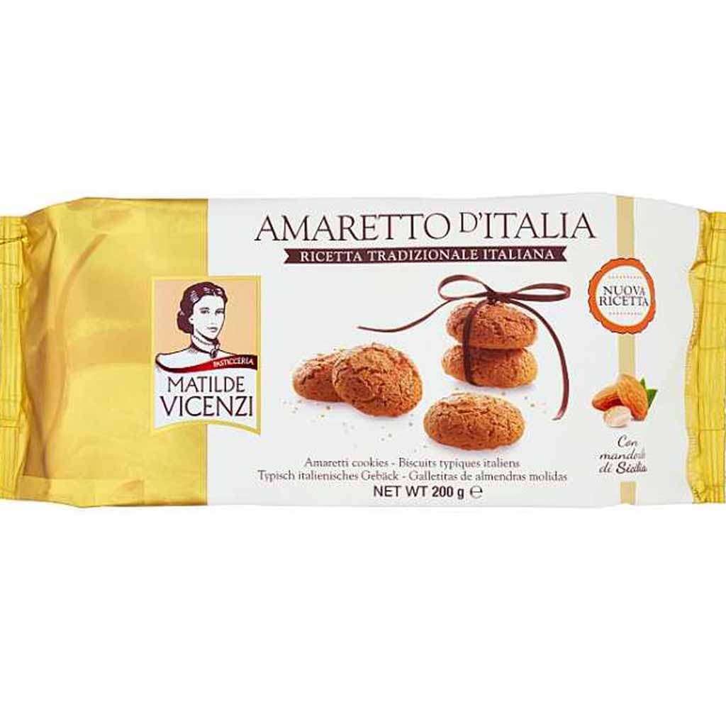 Matilde Vicenzi Amaretto d'Ítalia Amaretto Gebäck 200g MHD:30.6.24