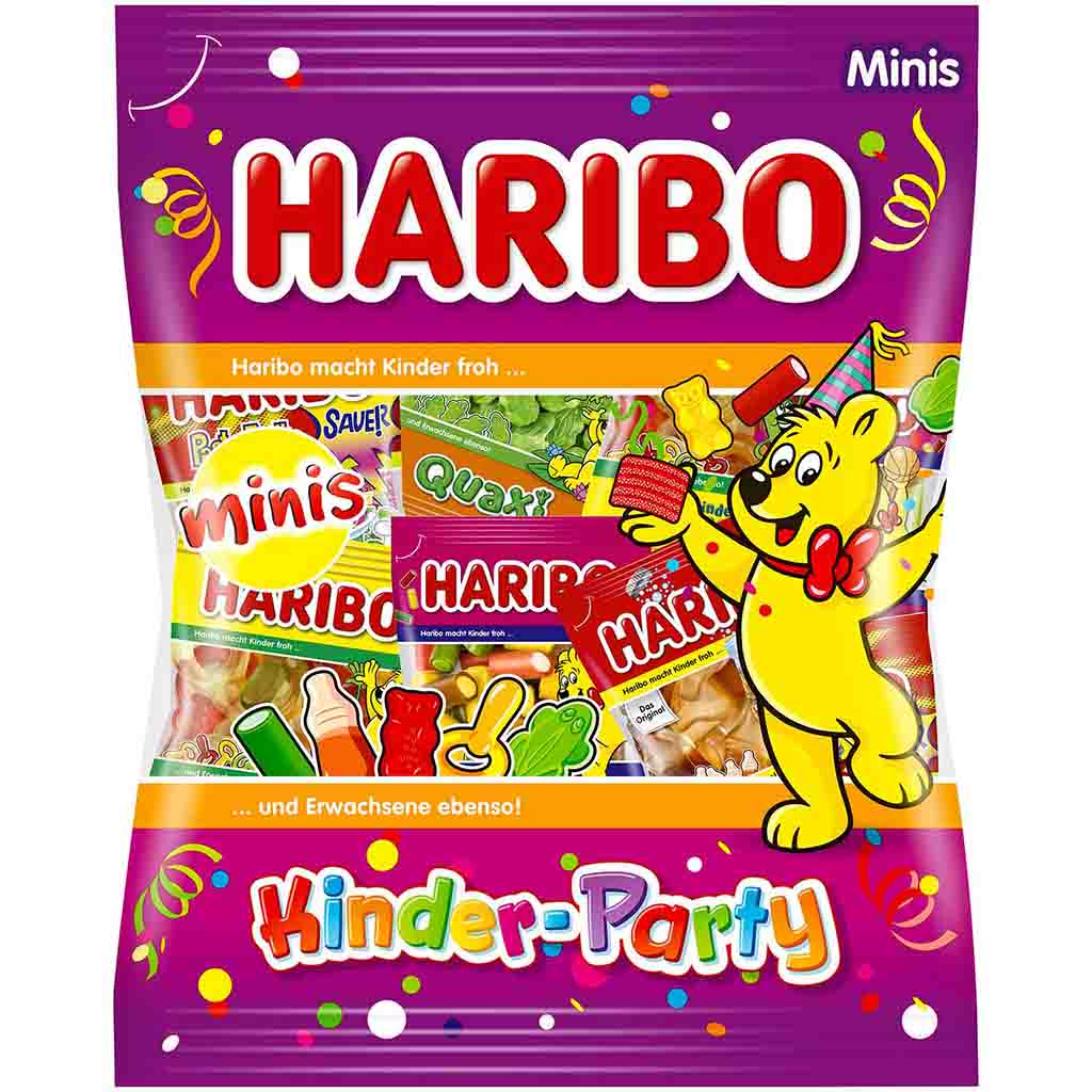 Haribo Kinder Party Minis 15er 250g MHD:30.8.23