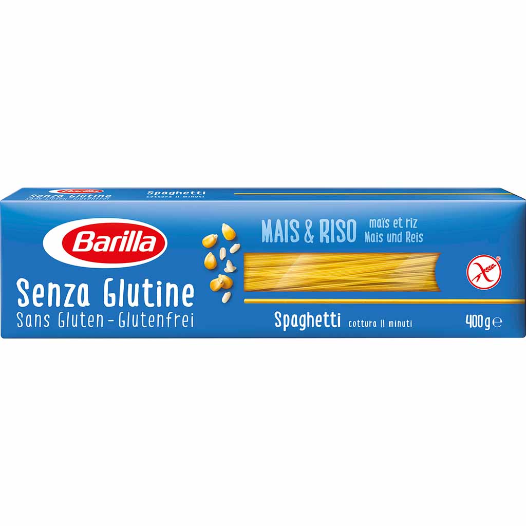 Barilla Nudeln Glutenfrei Spaghetti 400g MHD:7.9.26