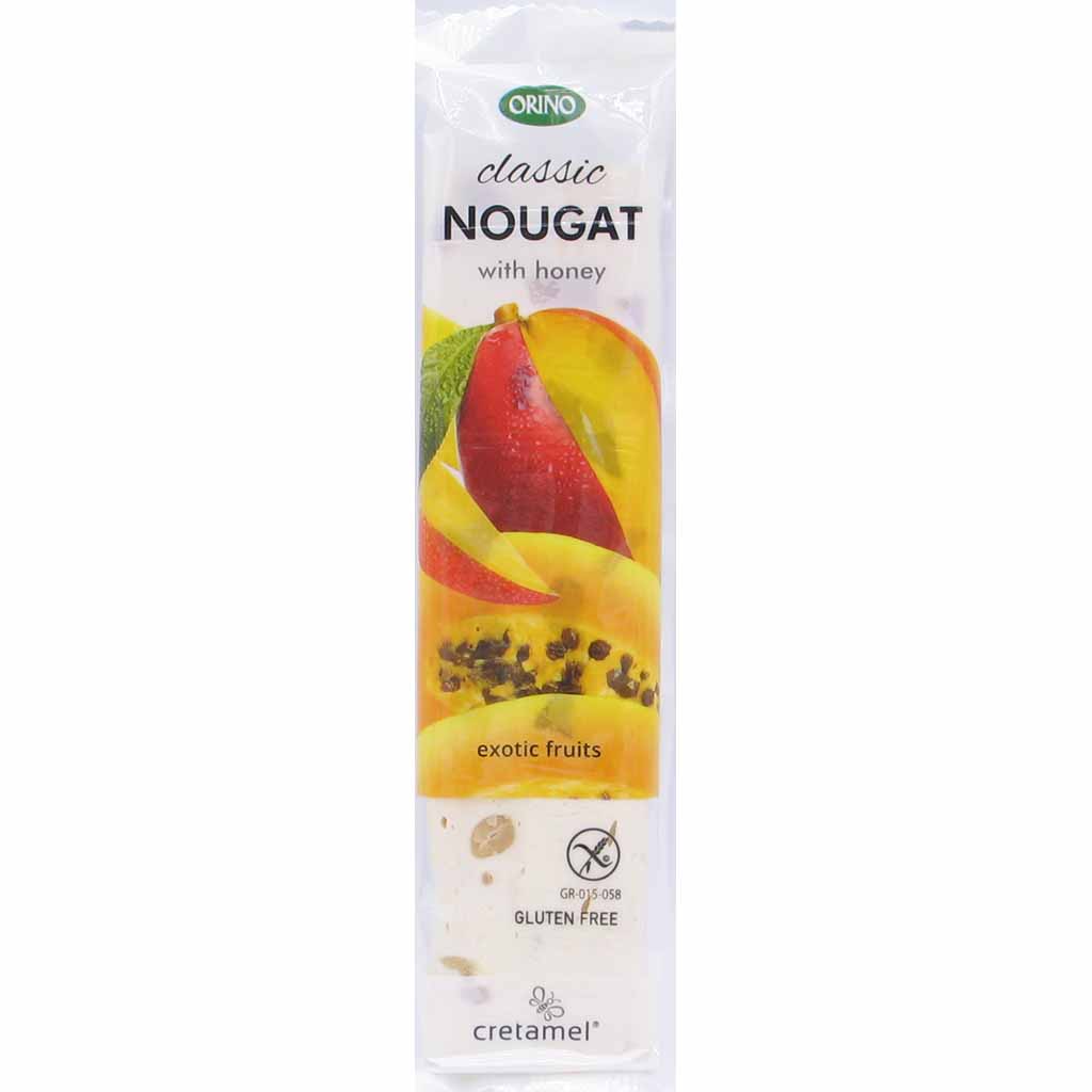12x Cretamel Nougat Classic mit Honig & exotic Fruits á 70g=840g MHD:13.1.21
