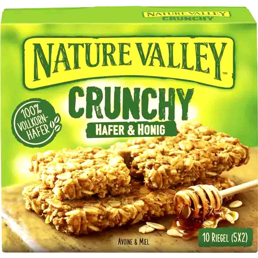 Nature Valley Müsliriegel Crunchy Hafer & Honig  210g MHD:7.4.24