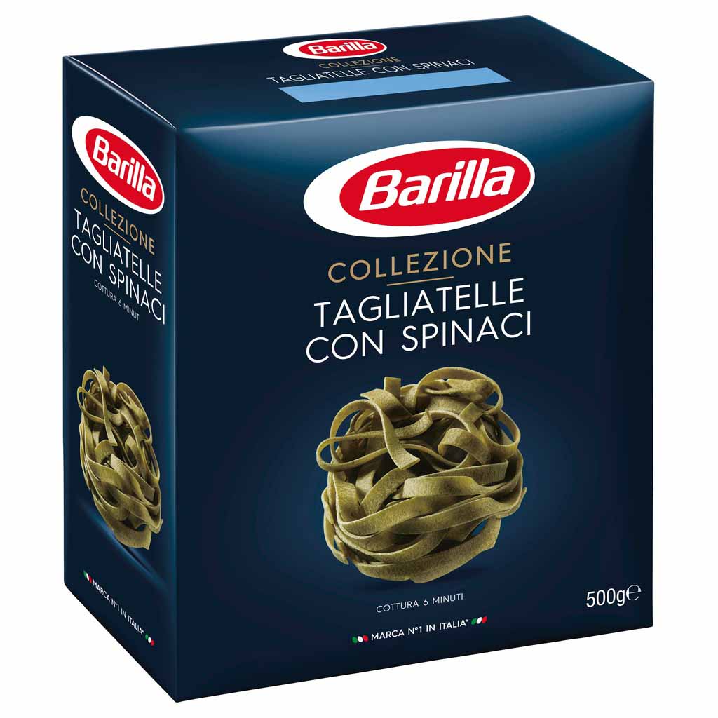 Barilla Nudeln Collezione Tagliatelle con Spinaci 500g MHD:7.3.25