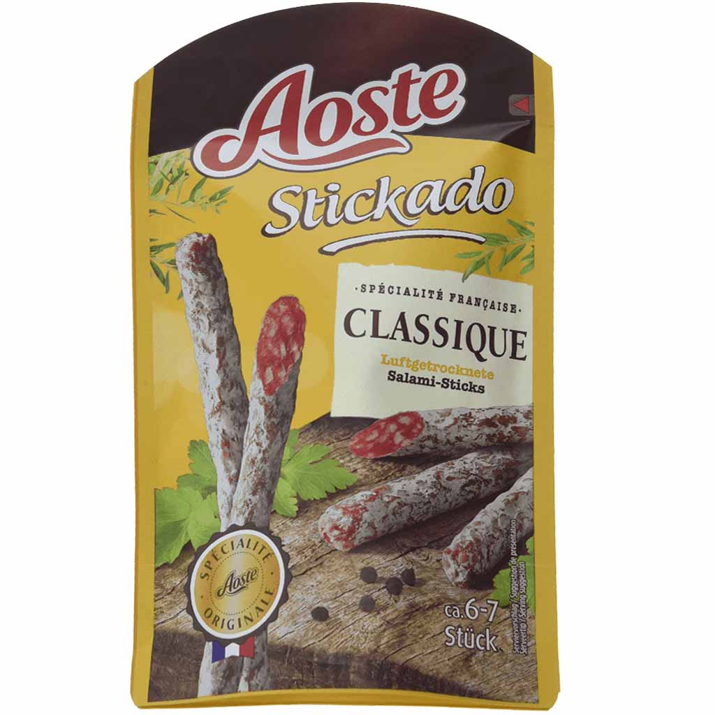 Aoste Stickado luftgetrocknet Mini Salami Classique 70g MHD:3.11.24