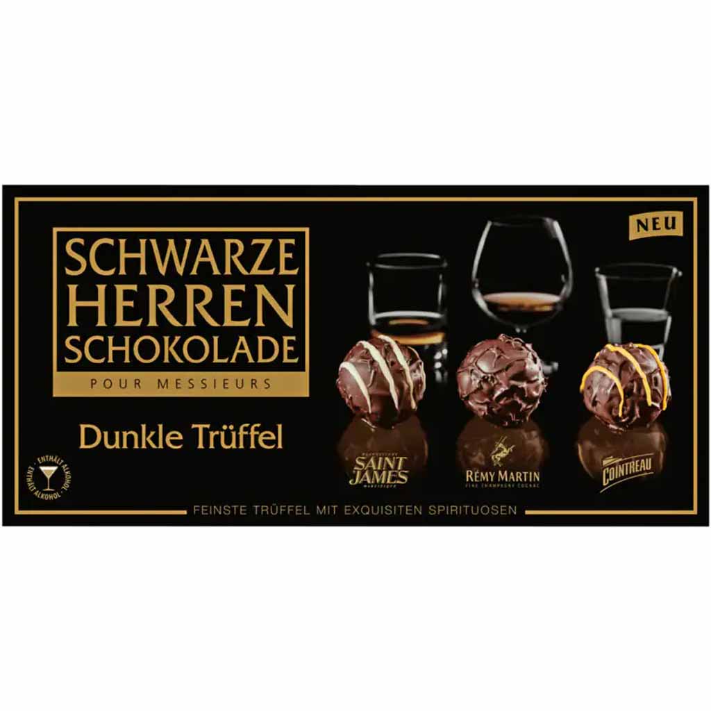 Sarotti Schwarze Herrenschokolade Dunkle Trüffel 125g MHD:29.9.24