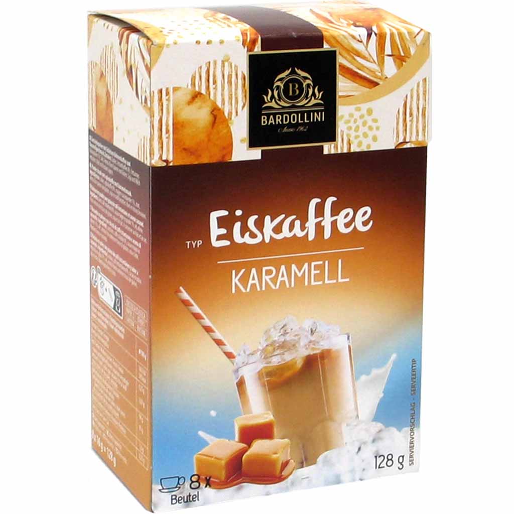 Bardollini Eiskaffee Caramel 8er 128g MHD:2.11.25