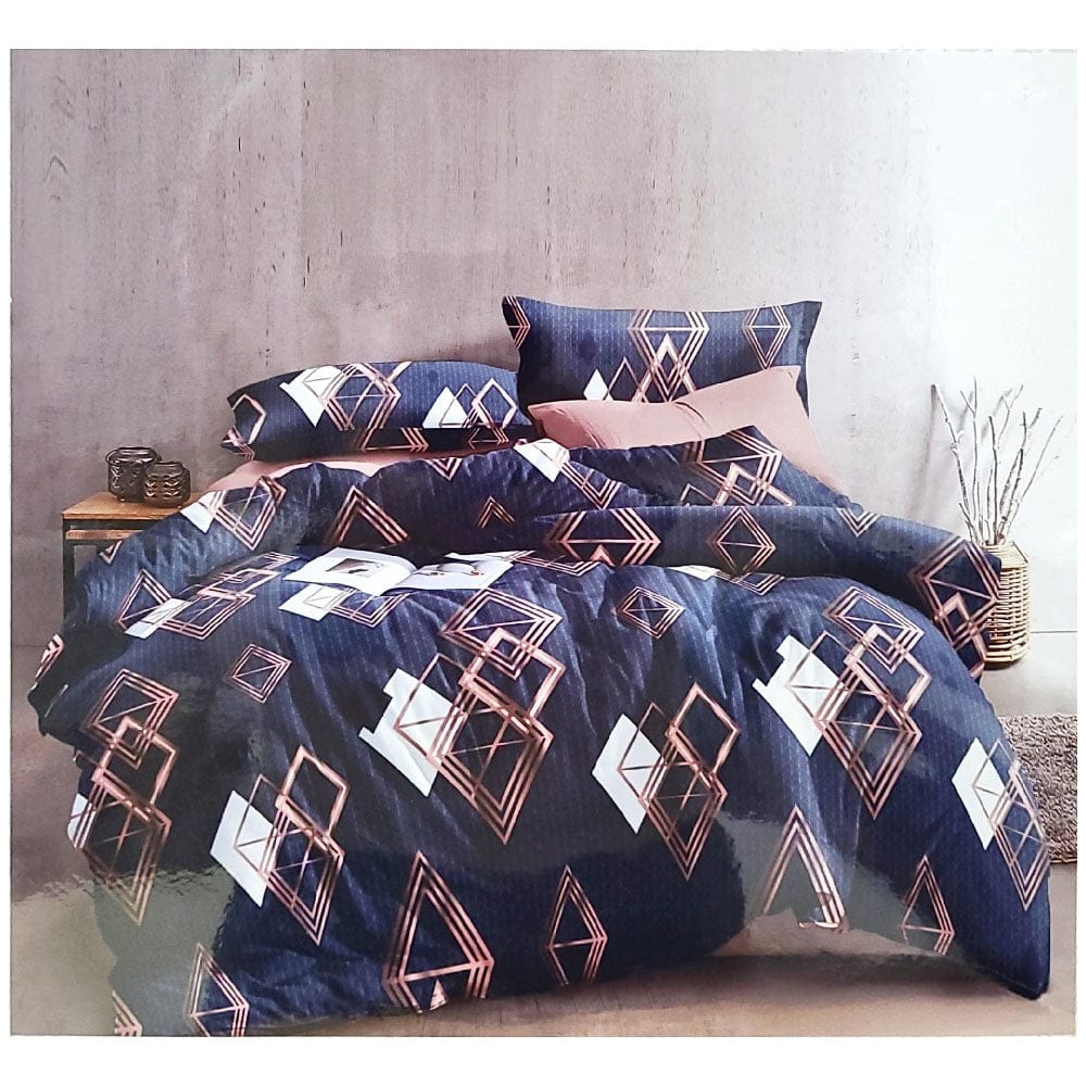 Bettwäsche  4 teilig Bettbezug 200x220 cm Bettdecke 220x230cm und Kissenbezug 50x70 cm 2 Stück