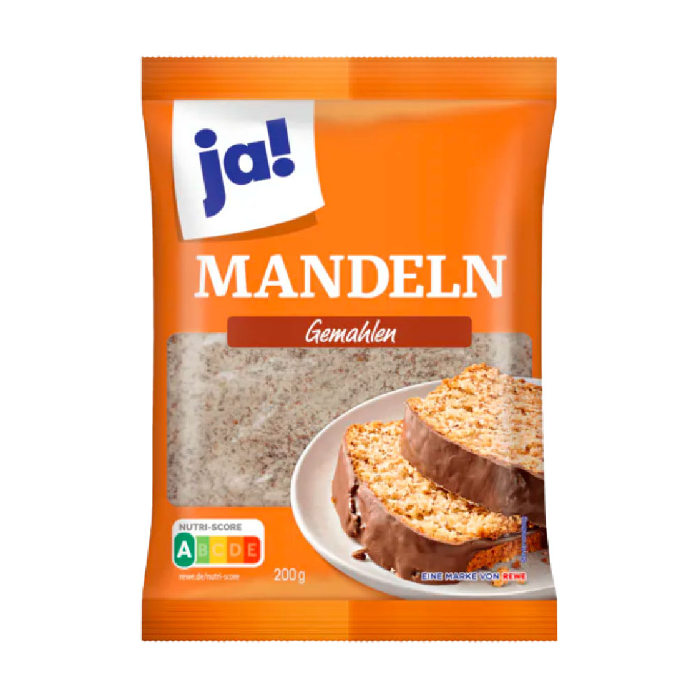ja Mandeln Gemahlen 200g MHD:30.6.24