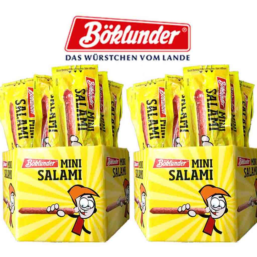 80x Böklunder Mini Salami á 25g=2000g