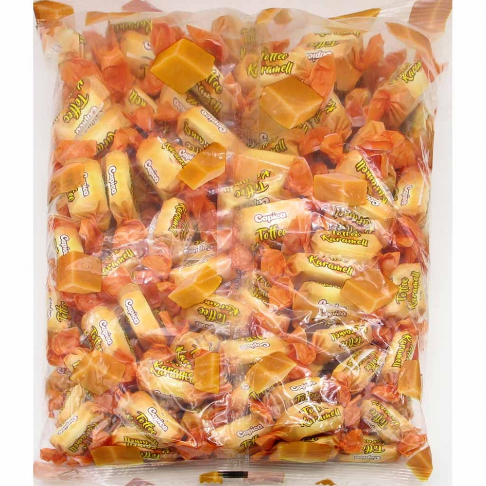1kg Capico Toffee Karamell Weichkaramellen MHD:23.11.25