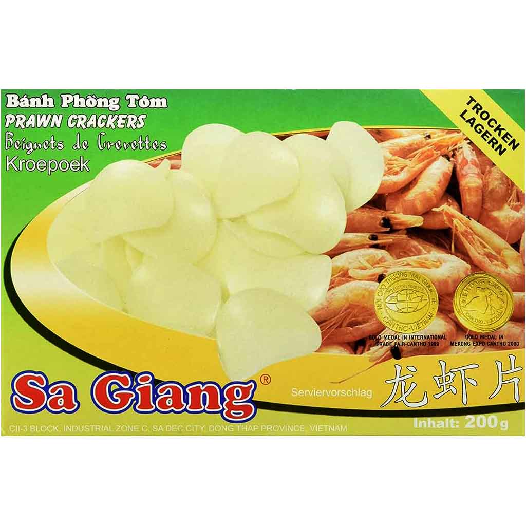Sa Giang Garnelenchips unfrittiert 200g MHD:26.8.25