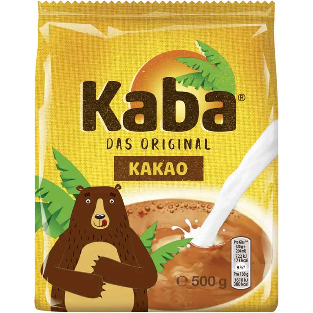 Kaba Getränkepulver Das original Kakao 500g MHD:28.1.25