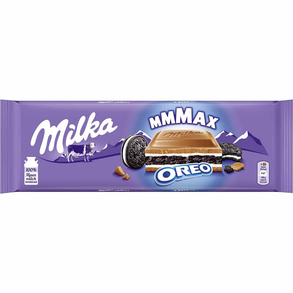 MILKA Tafelschokolade MMMAX Oreo 300g MHD:27.12.24