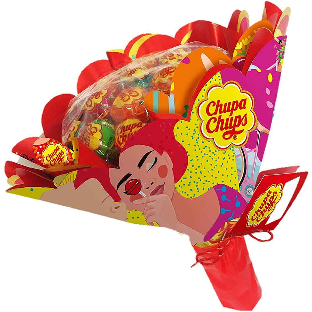 Chupa Chups Flower Bouquet 228g MHD:31.1.25