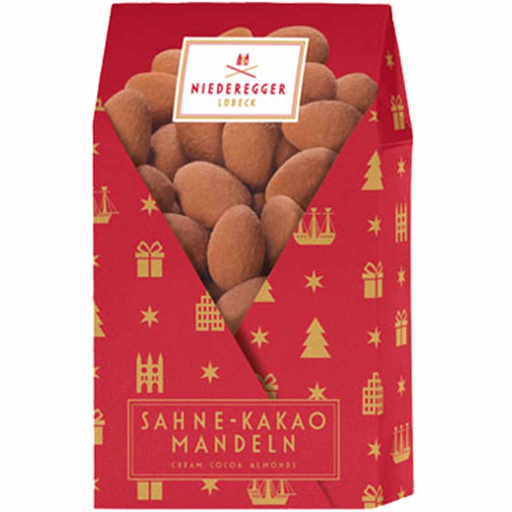 Niederegger Sahne Kakao Mandeln 100g MHD:11.4.24