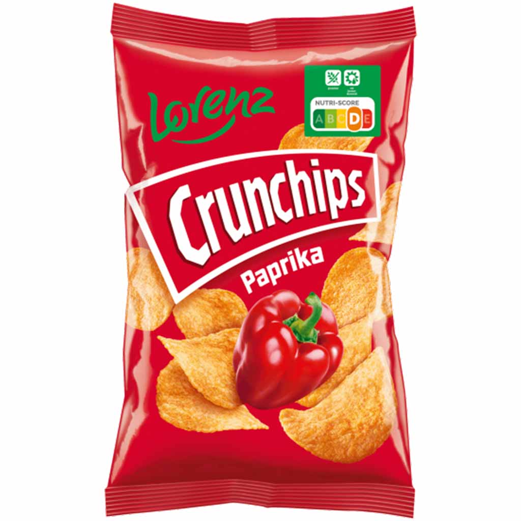 Lorenz Crunchips Paprika 150g MHD:13.9.24