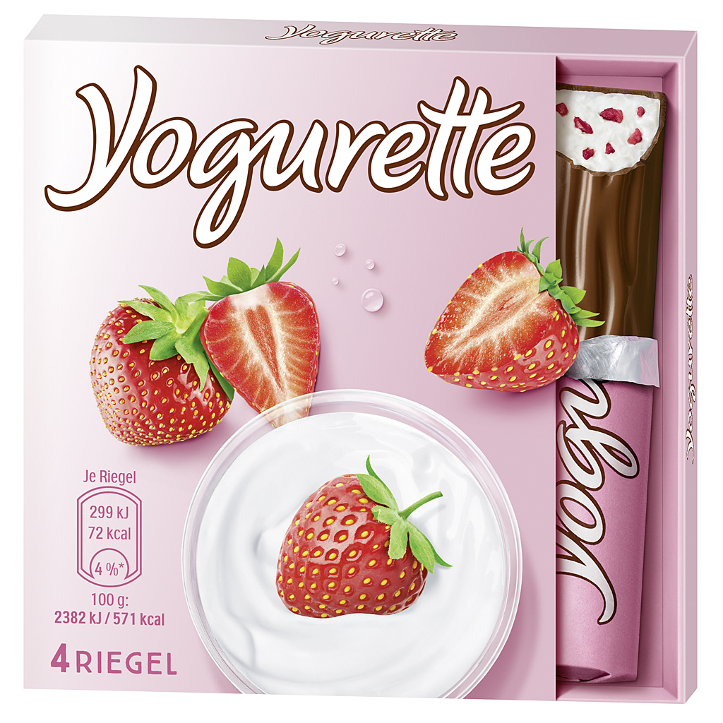 Yogurette 4 Riegel Pack 20x 50g