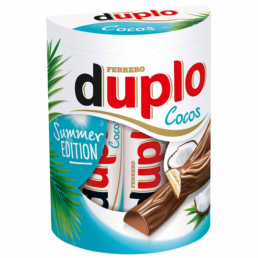 Duplo Cocos Summer Edition 10x18,2g=182g MHD:8.12.24