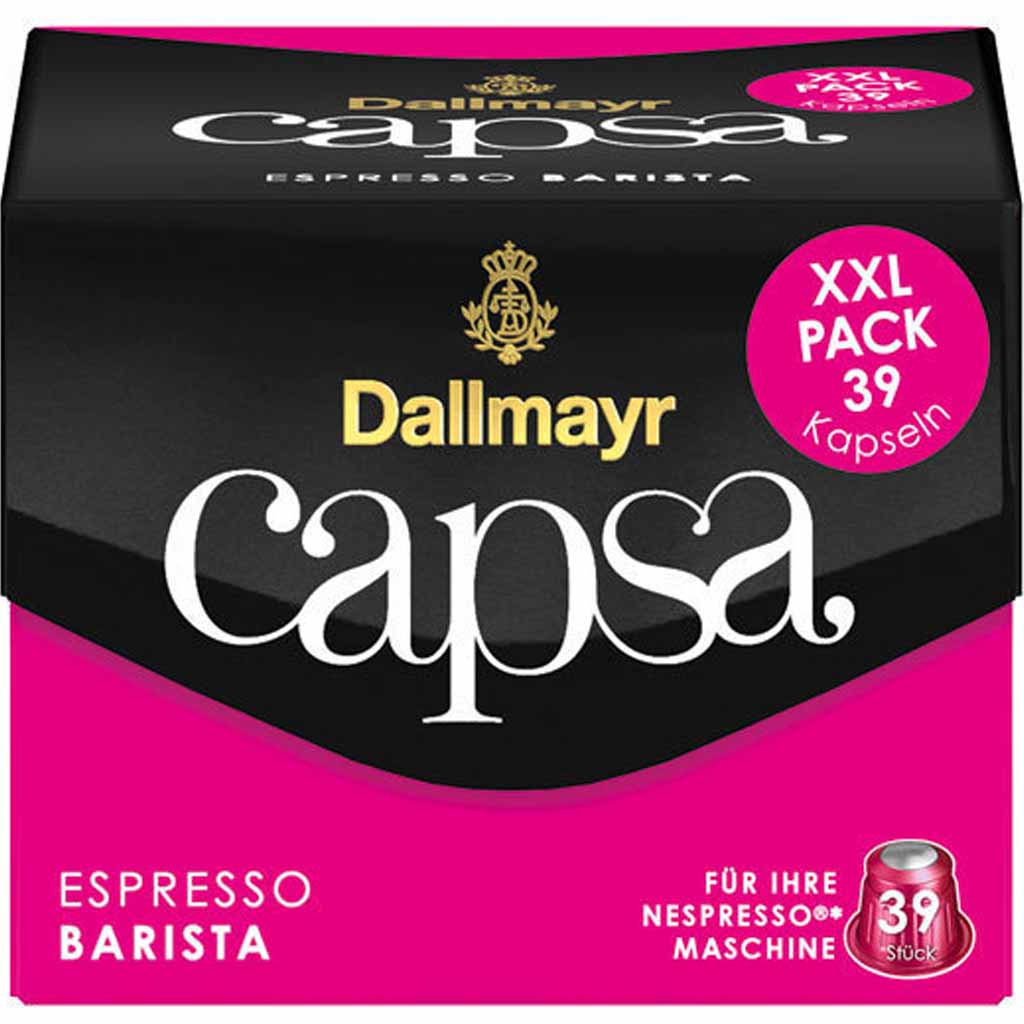 Dallmayr capsa Barista Espresso 39 Kapseln 218,4g MHD:30.8.25