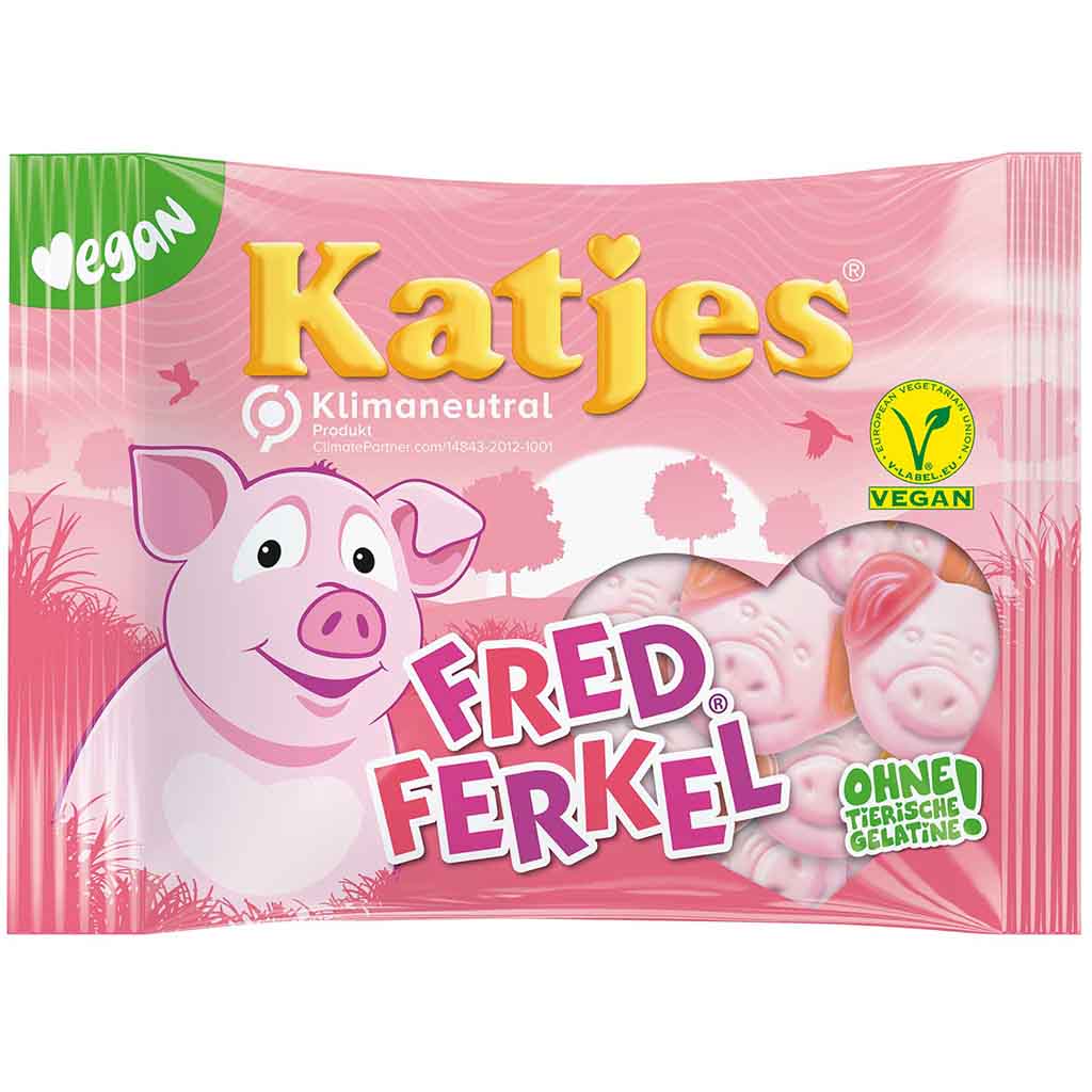 Katjes Fruchtgummi Fred-Ferkel 500g  