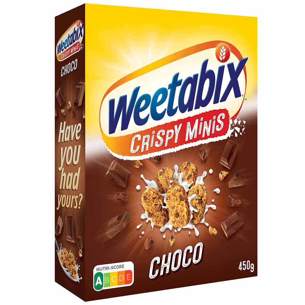 Weetabix Crispy Minis Choco 450g MHD:26.11.22
