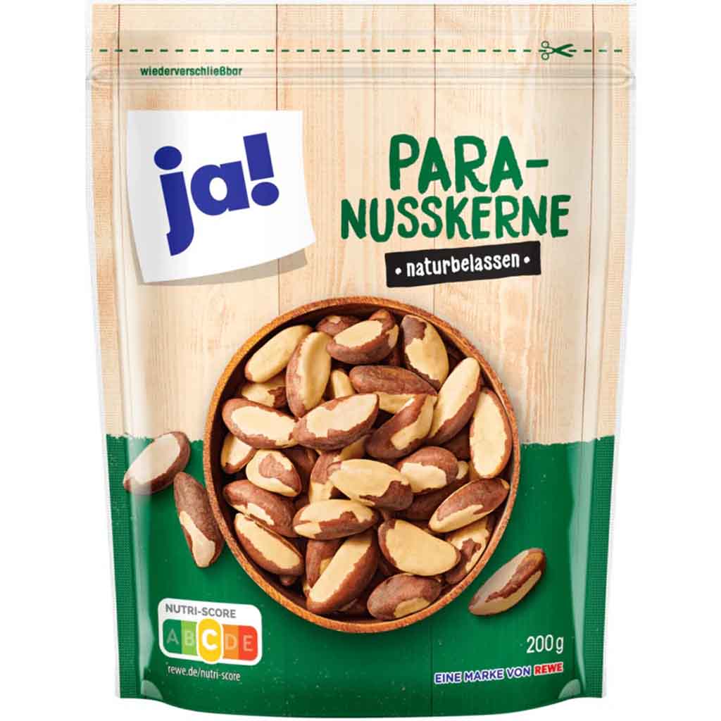 ja! Paranusskerne naturbelassen 200g MHD:21.1.25
