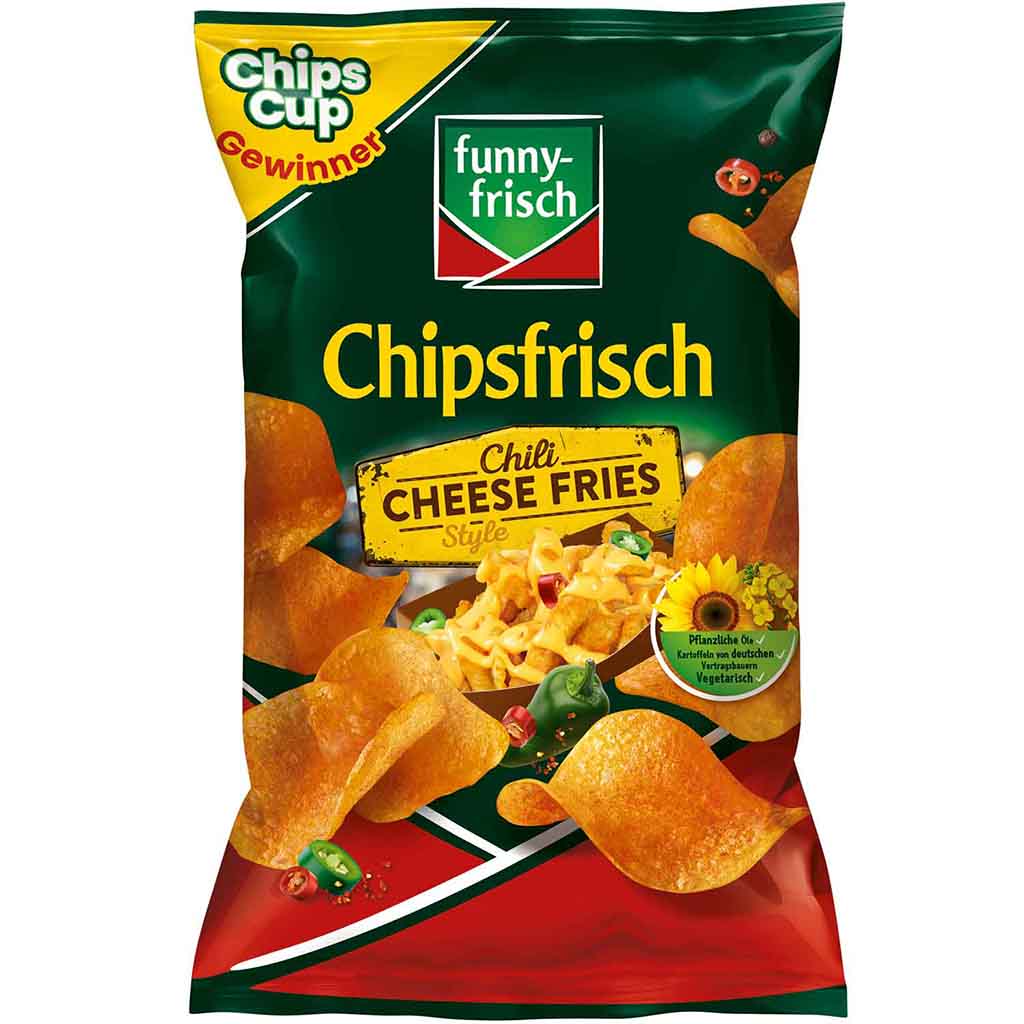 funny frisch Chili Cheese Fries Style 150g MHD:9.12.24