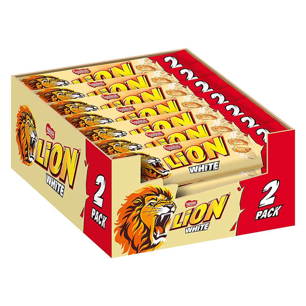 Lion white 2er Pack 28 x 60g  1680g