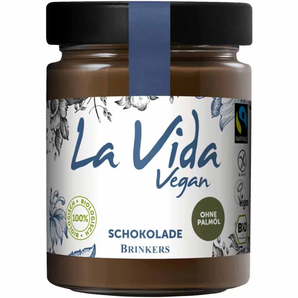 Brinkers La Vida Vegan Schokolade Bio 270g MHD:30.7.25