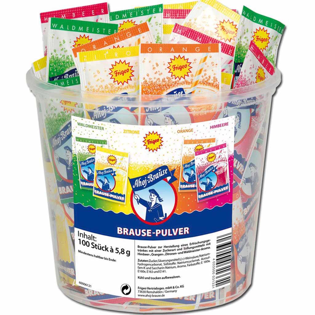 Ahoj-Brause Brause-Pulver 100er 580g MHD:30.7.25