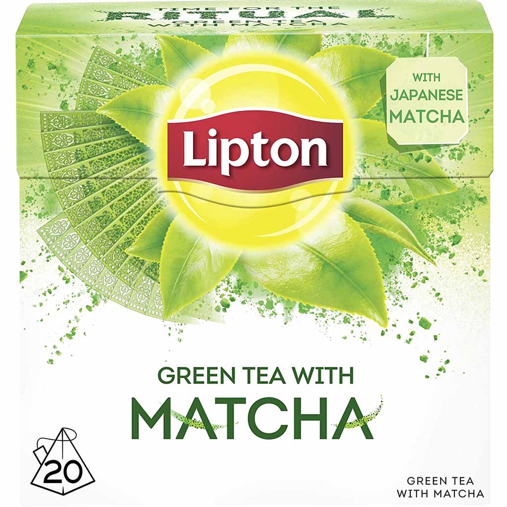 6x Lipton Grüner Tee mit Matcha á 30g=180g MHD:30.4.21