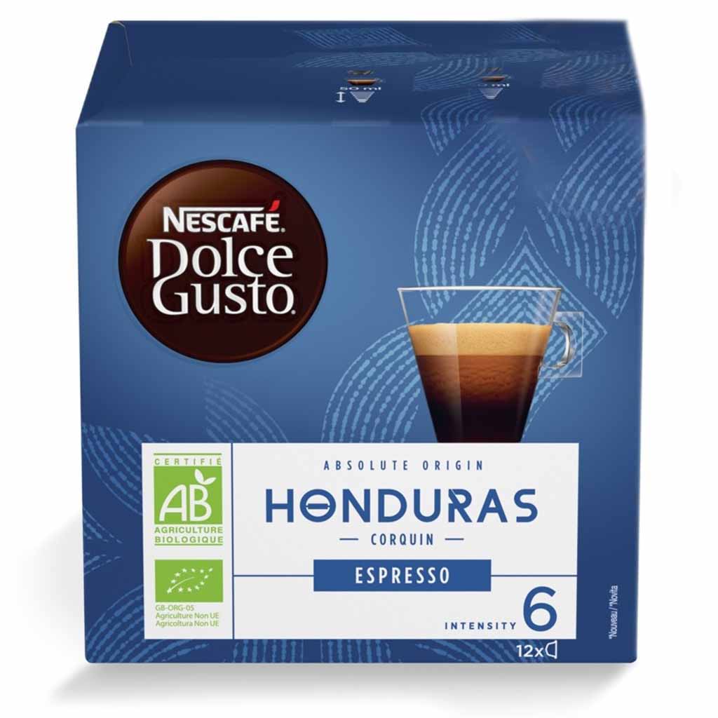 Dolce Gusto Bio Espresso Honduras Kaffeekapseln 12 Tassen 72g MHD:30.11.20