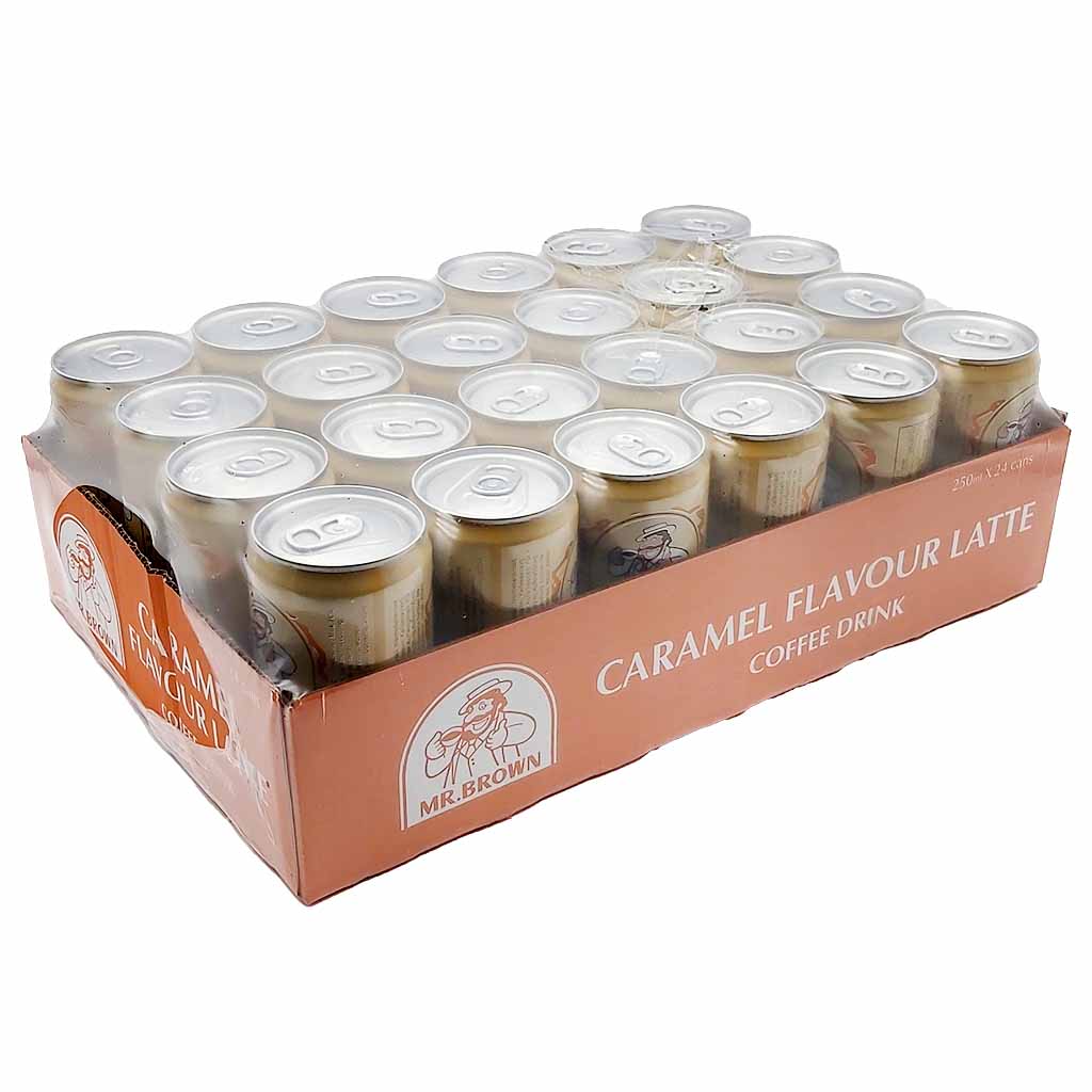 Mr.Brown Coffee Drink Caramel Latte Dose 24x 250ml 6L