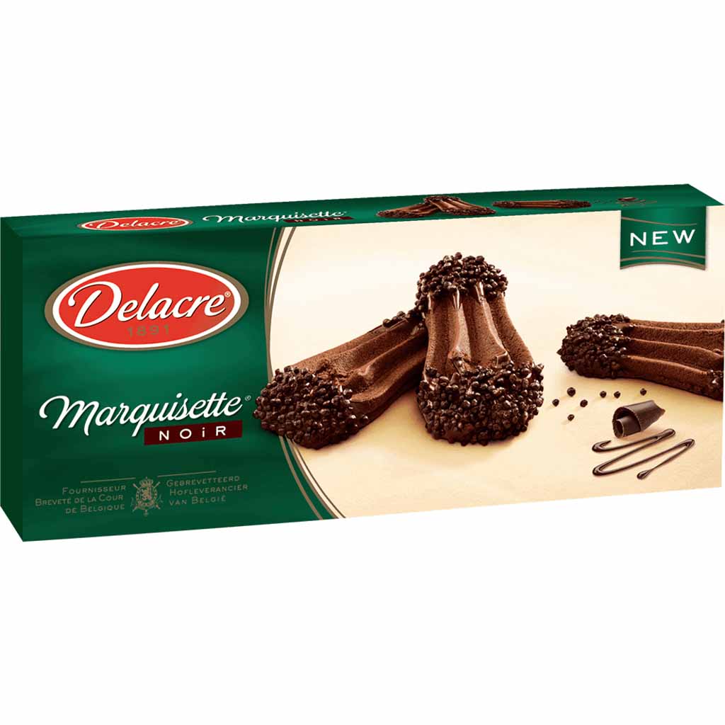 Delacre Marquisette Noir Schokoladenkekse 110g MHD:30.10.21