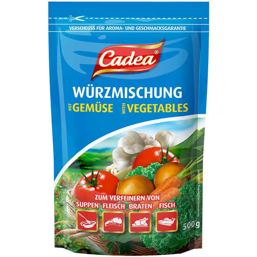 Cadea Würzmischung mit Gemüse 500g MHD:3.6.27