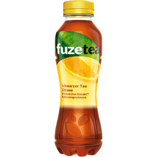Fuze Tea Schwarzer Tee Zitrone PET 400 ml