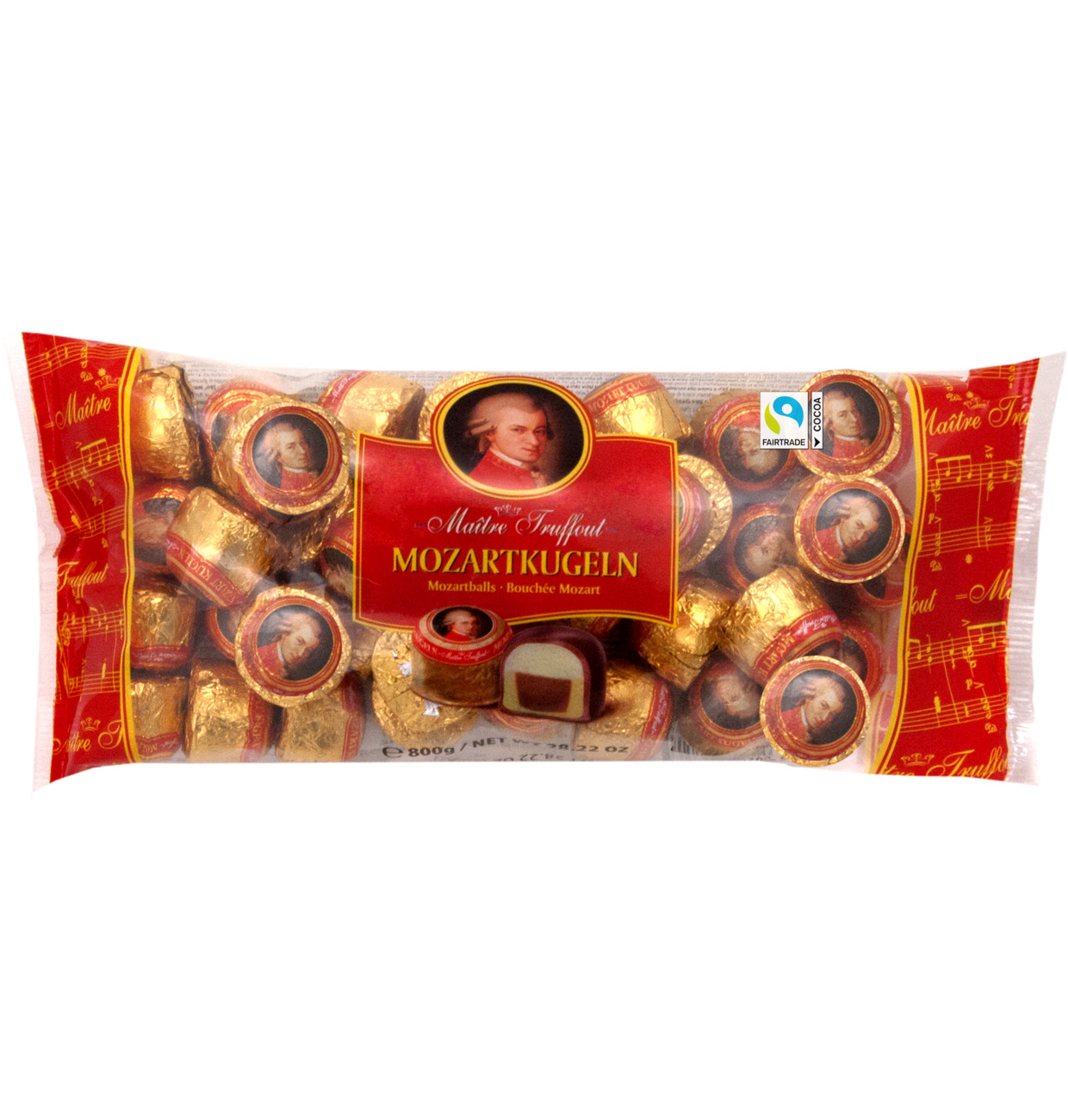 Maitre Truffout Mozartkugeln 800g MHD:31.3.25