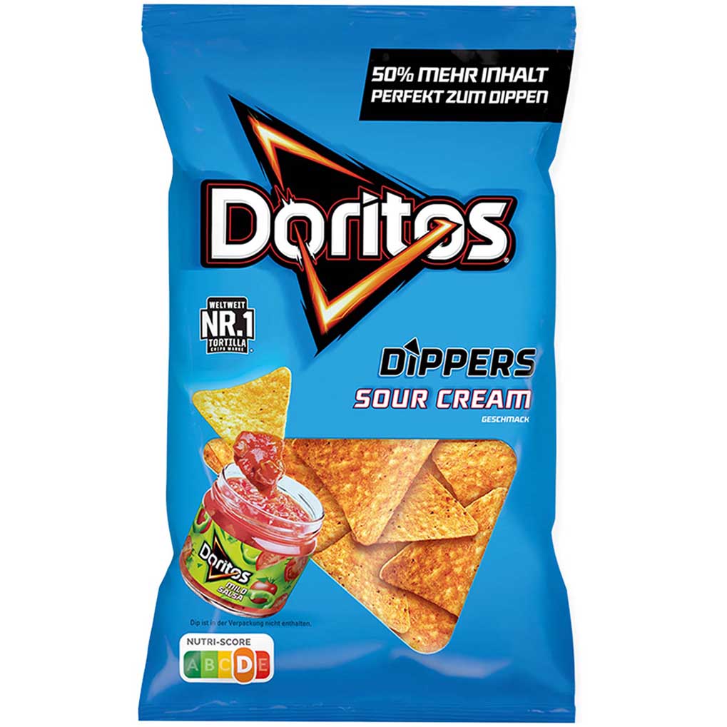 Doritos Dippers Sour Cream 187g - 4062139004355